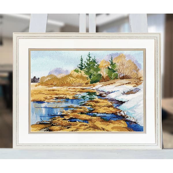 Broderikit Oven "Bække" 26x20cm