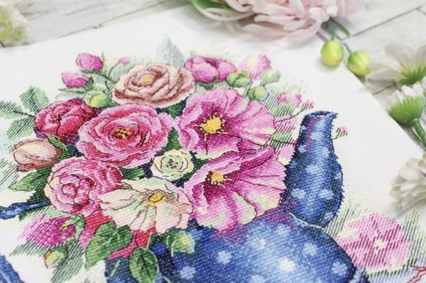 Broderisett MP Studia "Malva" 21x28 cm
