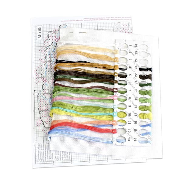Broderisett MP Studia "Bevinget huske" 20x16cm