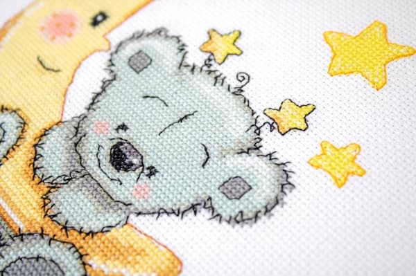 Broderikit Luca-S B1146 - "Mått lucas" 13x16,5 cm