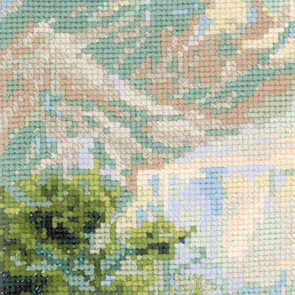Broderikit Riolis "Bjergflod" 20x50 cm