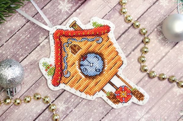 Broderikit MP Studia "Minuter före högtiden" 9x12 cm