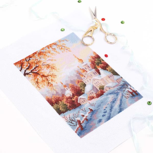 Broderikit Magic Needle "Snekloster" 15x20 cm