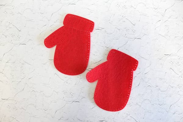 Broderikit MP Studia "Julevante af filt pingvin" 10x13 cm