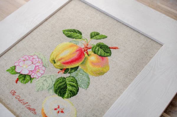 Broderikit Luca-S BA22440 - "Hollandsk codlin" 17,5x22,5 cm