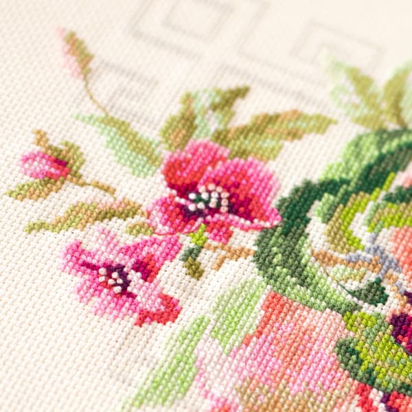 Broderikit Magic Needle "Granatäpple" 18x25 cm