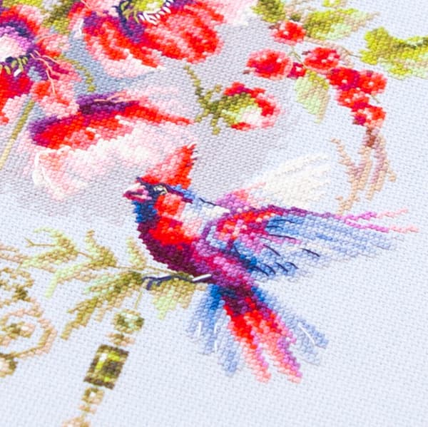 Broderikit Magic Needle "Nøgler til lykke" 19x29 cm