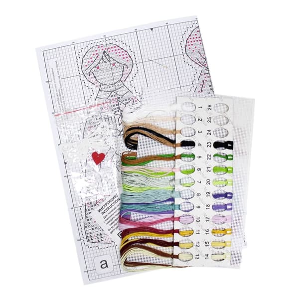 Broderisett MP Studia "Sommerengel" 6x13 cm