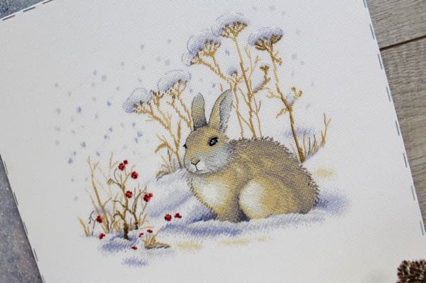 Ristipistopakkaus MP Studia "Gourmet-jänis" 25x20 cm