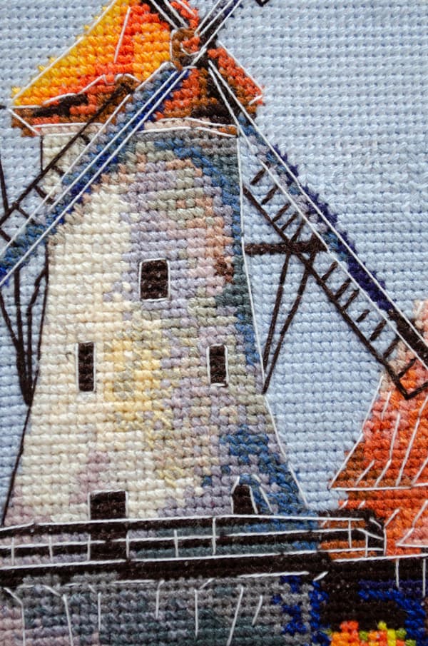 Broderikit Abris Art "Höstvindens melodi" 23x21 cm