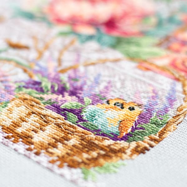 Broderikit Magic Needle "Charmiga Provence" 26x26 cm