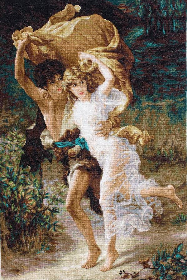 Broderikit Luca-S B551 - "Stormen" 41x59,5 cm
