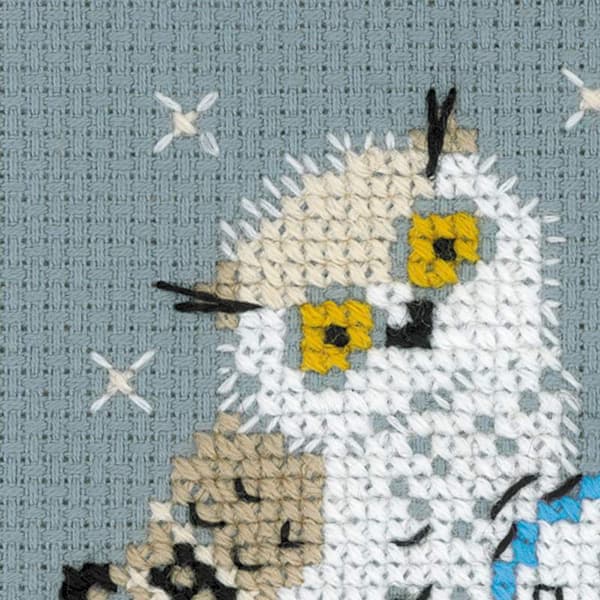 Broderikit Riolis "Vækkeur" 9x9 cm