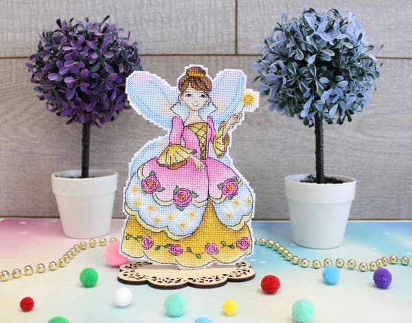 Broderikit Plastik Canvas MP Studia "Fe-gudmor" 11x16 cm