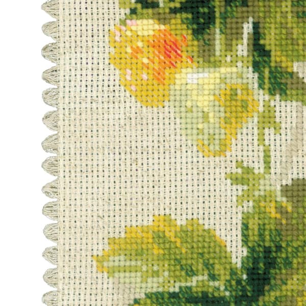 Broderikit Riolis "Jordbær" 19x48 cm