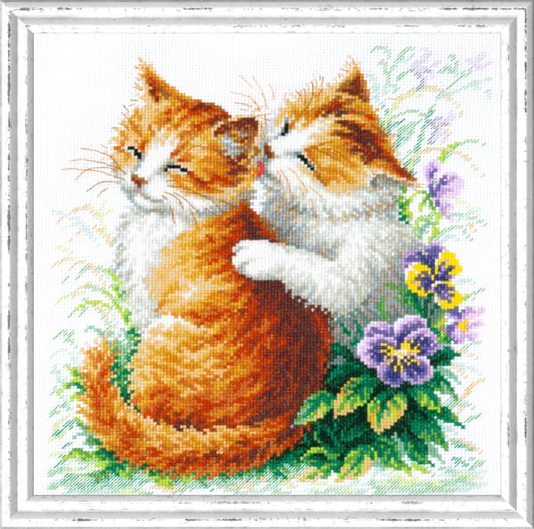 Broderikit Magic Needle "Omsorg" 24x26 cm