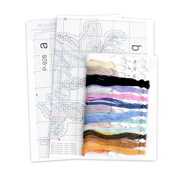Broderikit plastic canvas MP Studia "Sagohjort" 18x13cm