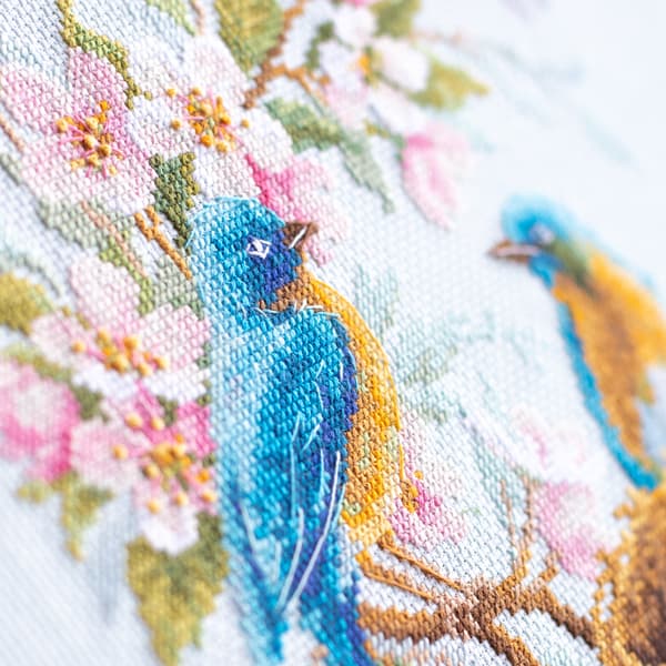 Broderisett Magic Needle "Vårsang" 21x27 cm