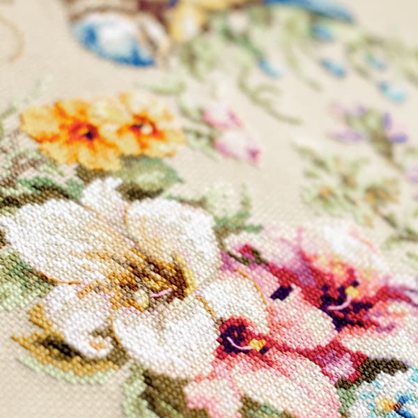 Broderisett Magic Needle "Melodien i ditt hjerte" 26x34 cm