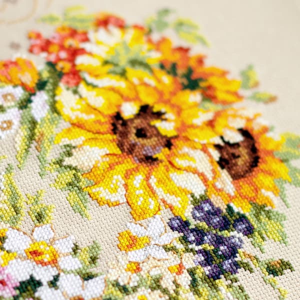 Broderikit Magic Needle "Din hjertes inspiration" 26x34 cm