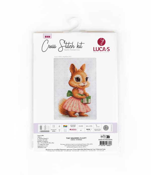 Broderikit Luca-S B1414 - "Væverens gave" 10x17 cm