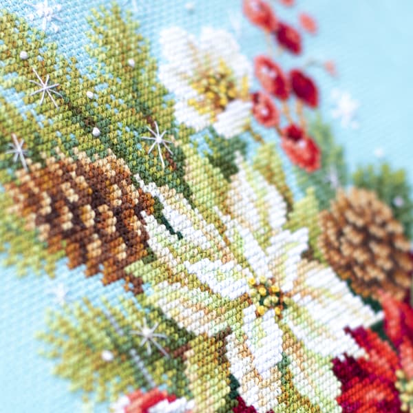 Broderikit Magic Needle "God jul!" 17x22 cm