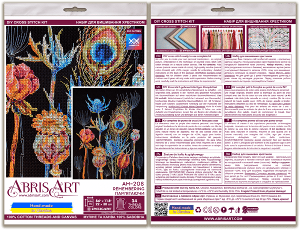 Broderikit Abris Art "Minder" 22x30cm