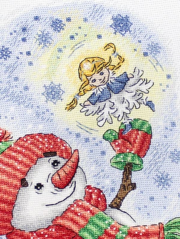 Broderikit MP Studia "Mirakel i håndfladen" 18x23 cm