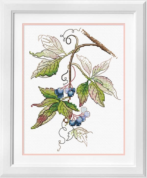 Broderisett MP Studia "Høstens fødsel" 12x16 cm