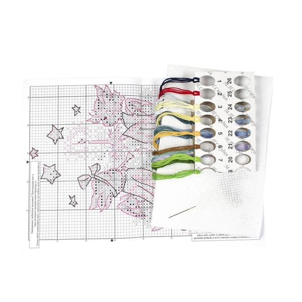 Broderikit MP Studia "Stjerneklar nat" 11x10 cm