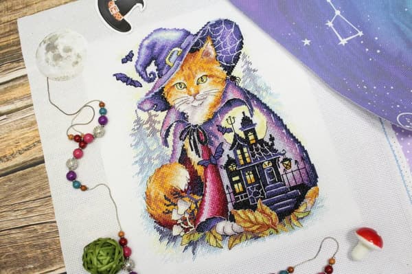 Broderikit MP Studia "Mystisk sted" 17x23 cm