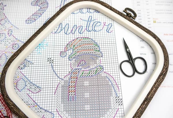 Broderikit LetiStitch L9928 - "Jul Sampler"