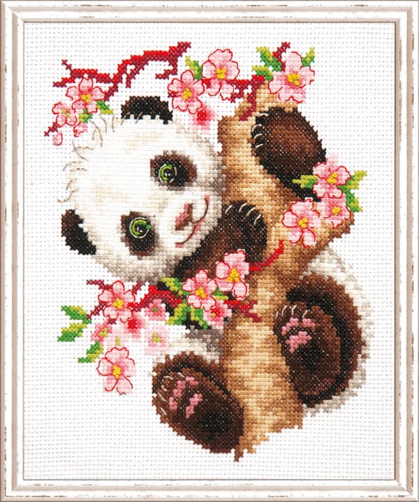 Broderisett Magic Needle «Panda» 15x18 cm
