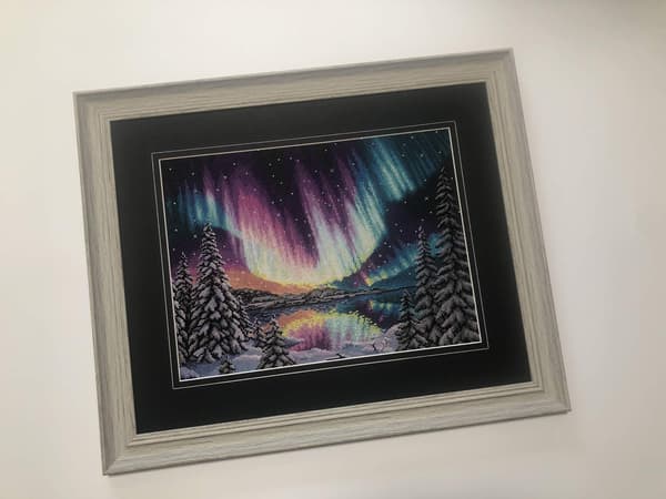 Broderikit Riolis "Nordisk saga" 40x30 cm