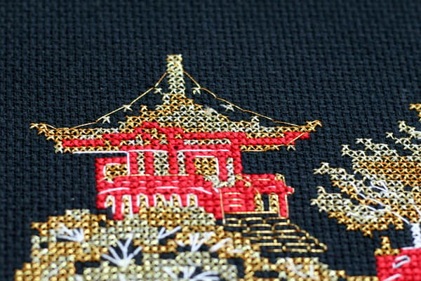 Broderikit Abris Art "Japan" 15x10 cm