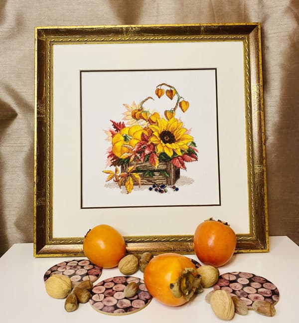 Broderisett Riolis "Hei høst" 25x25 cm