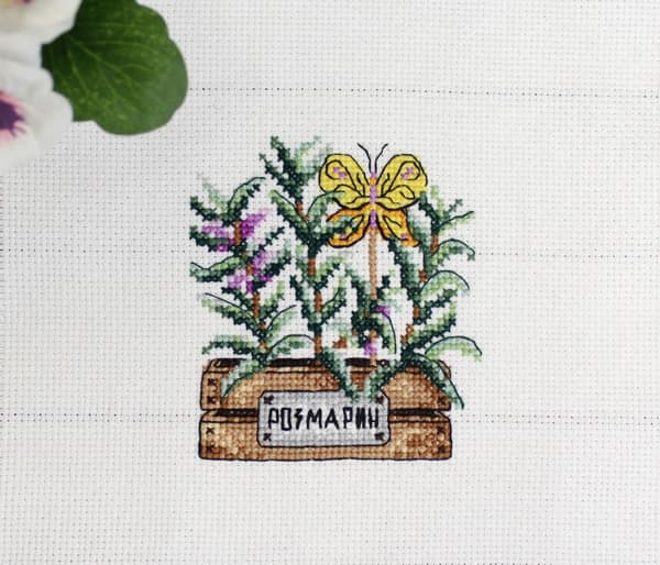 Broderikit MP Studia "Rosmarin" 9x10 cm