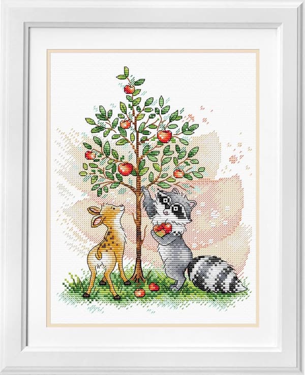 Broderikit MP Studia "Sød høst" 18x22 cm