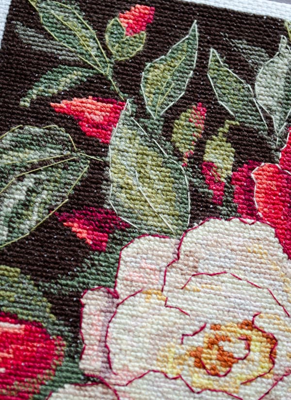 Broderikit Abris Art "Samtkänslor" 18x28 cm