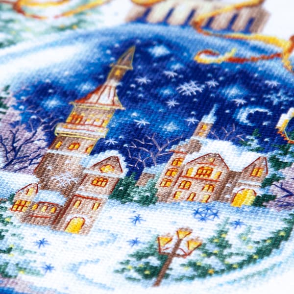 Broderikit Magic Needle "Julgranskula" 20x26 cm