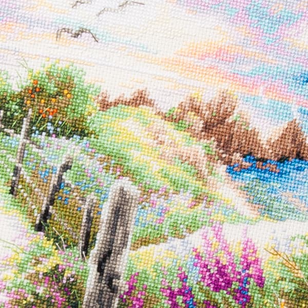 Broderisett Magic Needle "Hjemlys" 32x20 cm