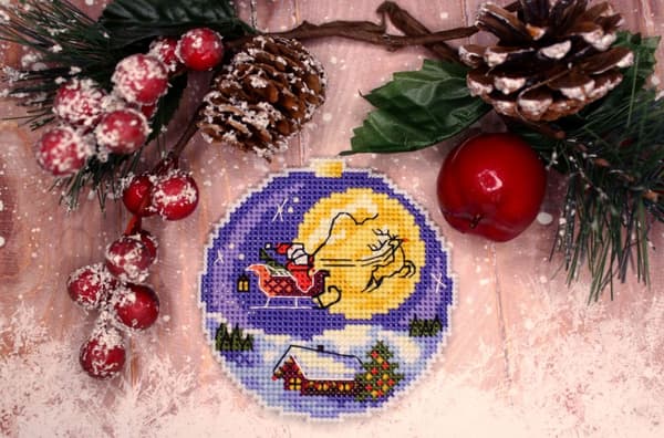 Broderikit Plastik Canvas MP Studia "Nisse" 9x9 cm