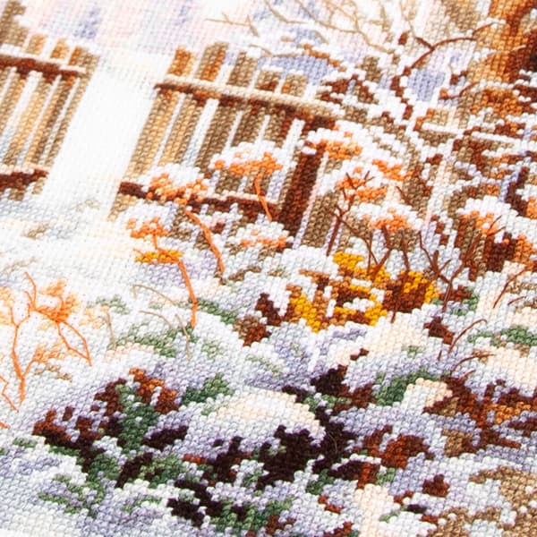 Ristipistopakkaus Magic Needle "Talvipiha" 27x20 cm