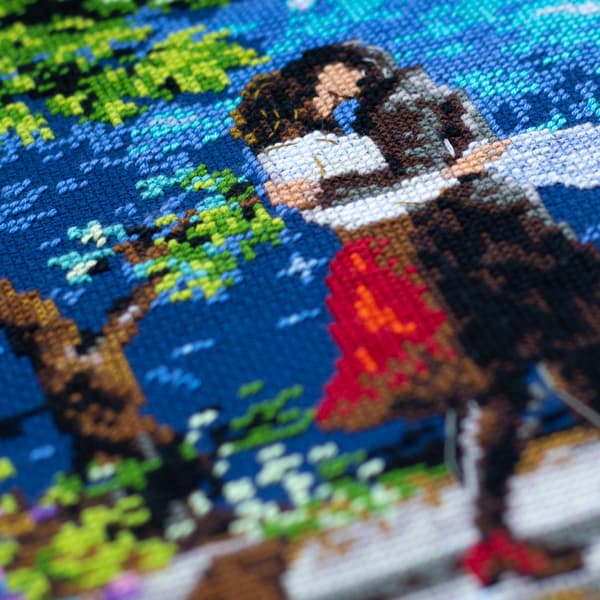 Broderikit Magic Needle "Date i London" 40x30 cm