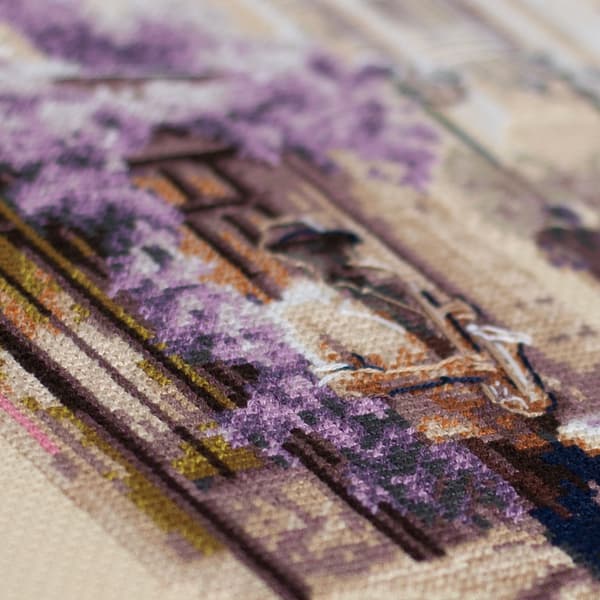 Broderikit Magic Needle "Gademusikanter" 29x38 cm
