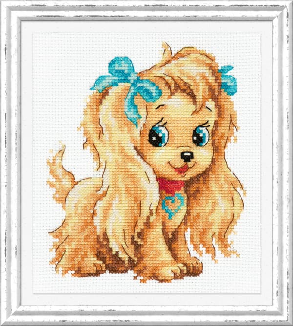 Broderikit Magic Needle "Charmig" 12x14 cm