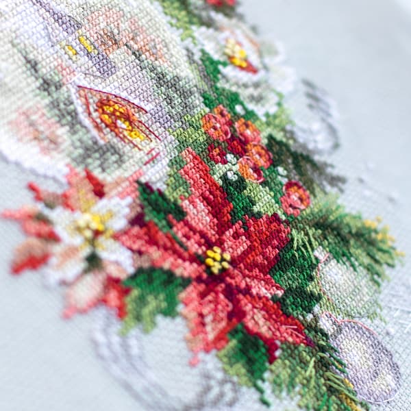 Broderikit Magic Needle "Jullykta" 16x23 cm