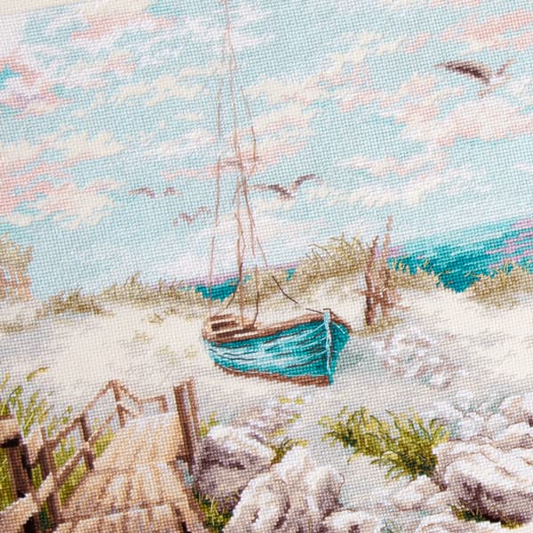 Broderisett Magic Needle "Baltisk fred" 56x28 cm
