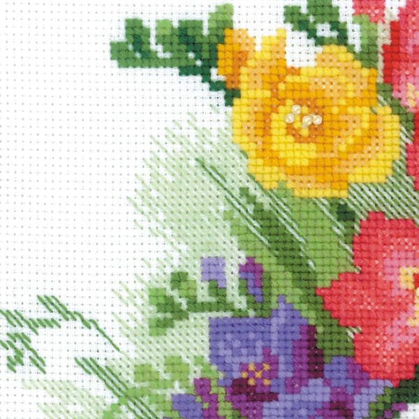 Broderikit Riolis "Freesia" 40x30 cm