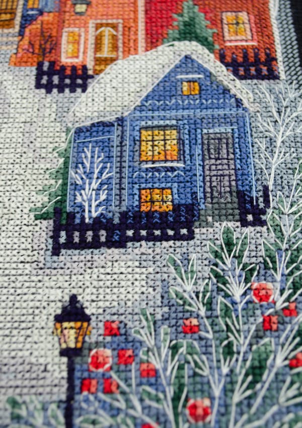 Ristipistopakkaus Abris Art "Jouluaatto" 19x26cm